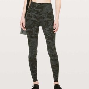 Lululemon Align Green Camo Legging